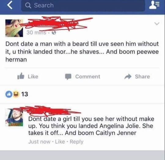 Dang, best comeback!