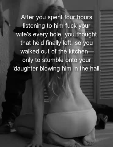 [daughter] You thought it was over...