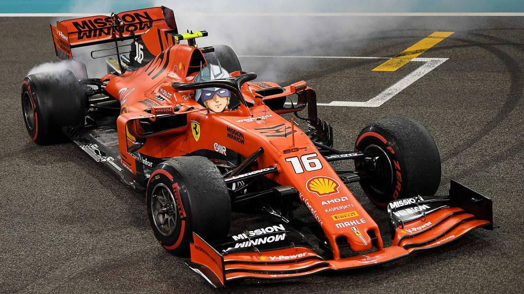 Day 158 of putting WAIFUS in f1 cars (Char aznable)