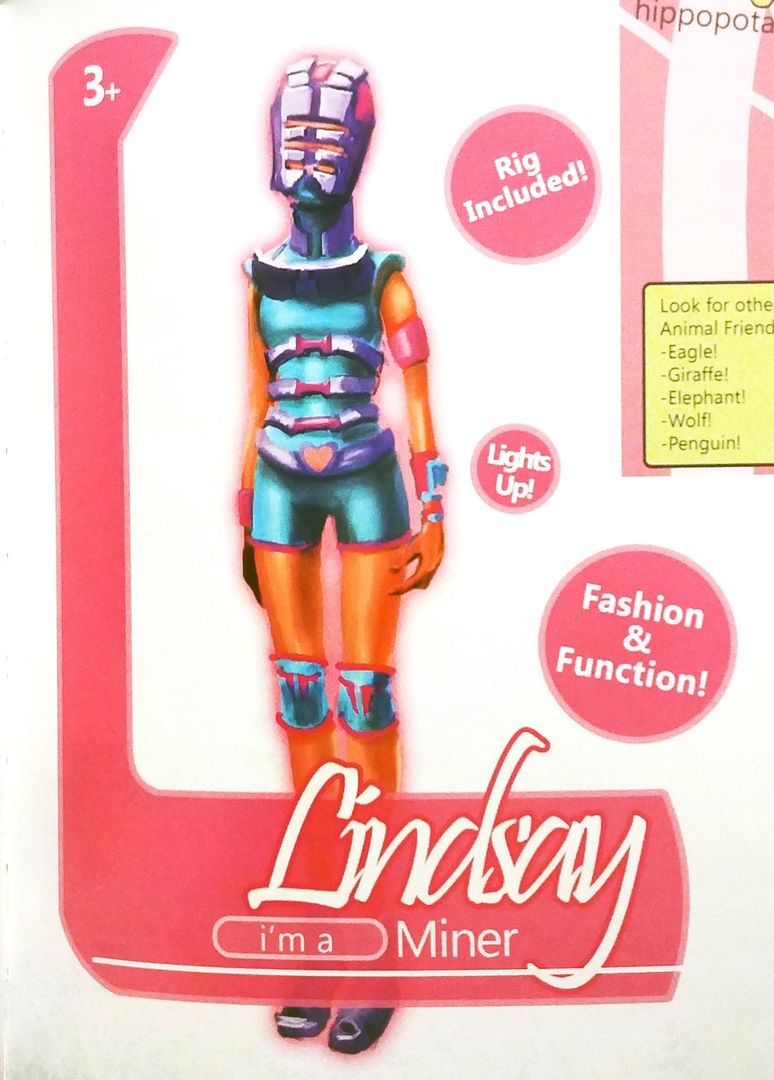 Dead Space Concepts: Lindsay the Miner Toy Design