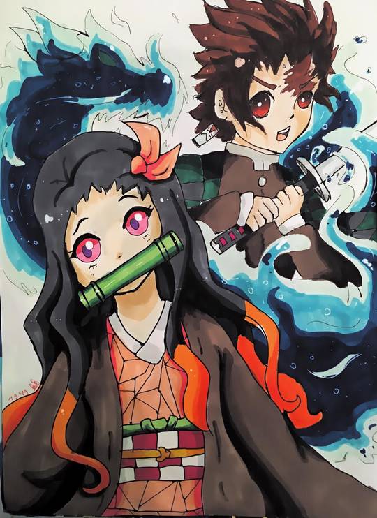 Demon slayer fanart