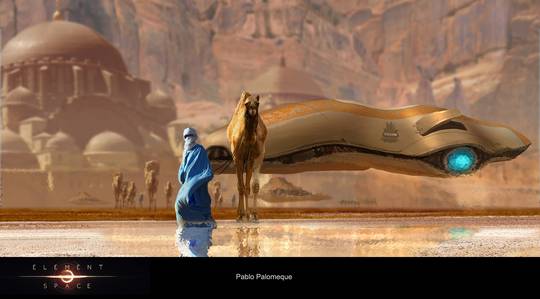 Desert / "ELEMENT SPACE" by Pablo Palomeque