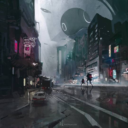 "Desolate" by Ayan Nag.