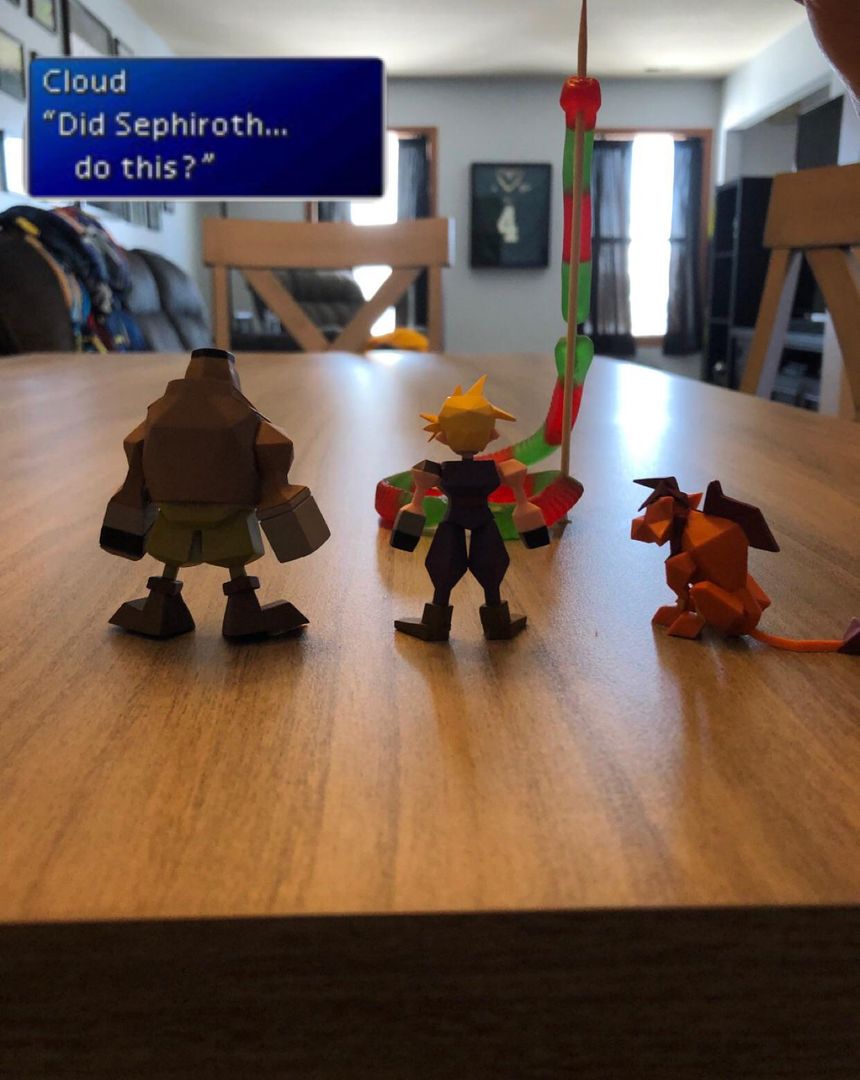 Did Sephiroth.... do this?