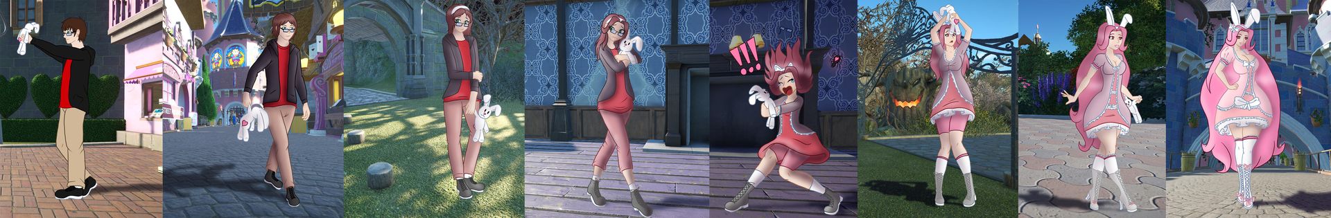 Ditzy World Commission - Euphman (MTF/TGTF; Bimbofication) by buck3