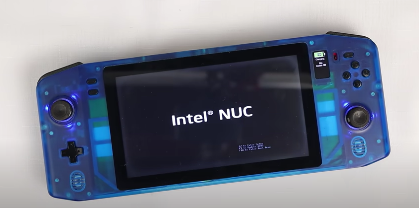 DIY Open Source Intel NUC Gaming PC Handheld NucDeck by CNCDan