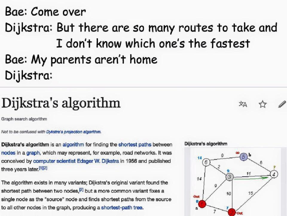 the real reason he made that algorithm