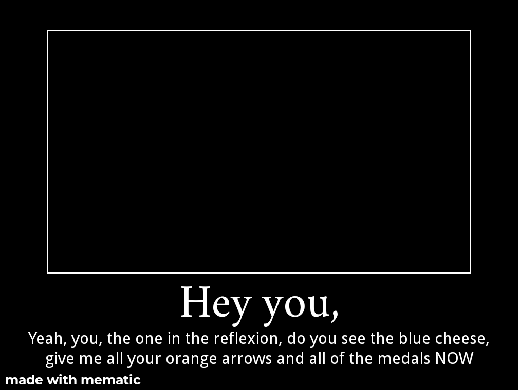 Do it or i will eat the cheese