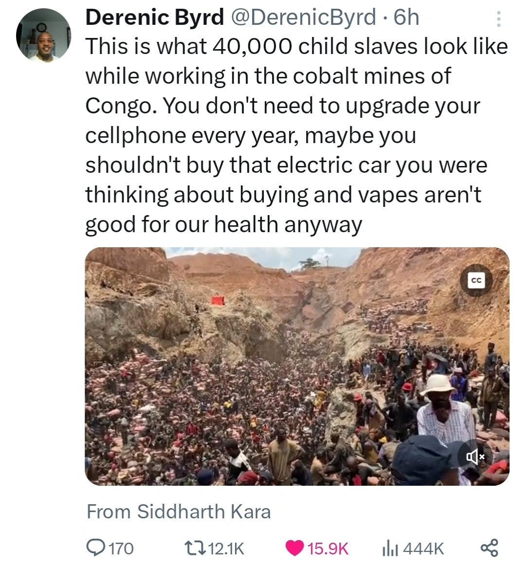 Do not forget CONGO.