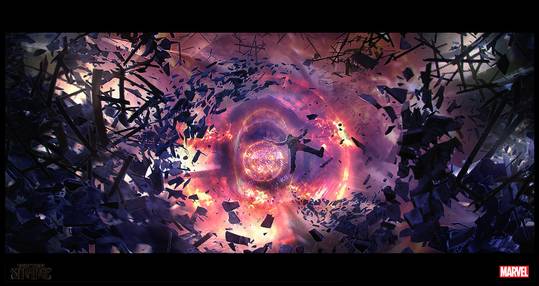 Doctor Strange Marvel concept art (02) by Sebastian Meyer