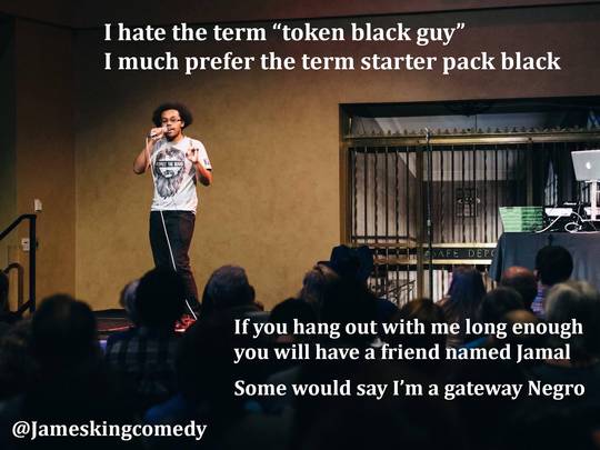 Don’t call me a token black guy