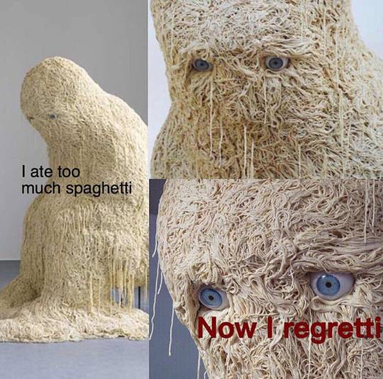 Don’t regrets that spagetts