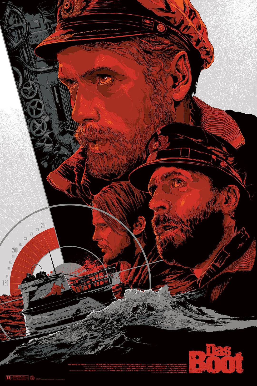 Don't know if this is against rules, but this is a spectacular poster of Das Boot.