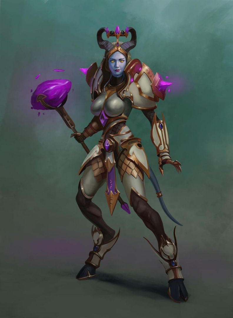 Draenei Paladin by Stepyra