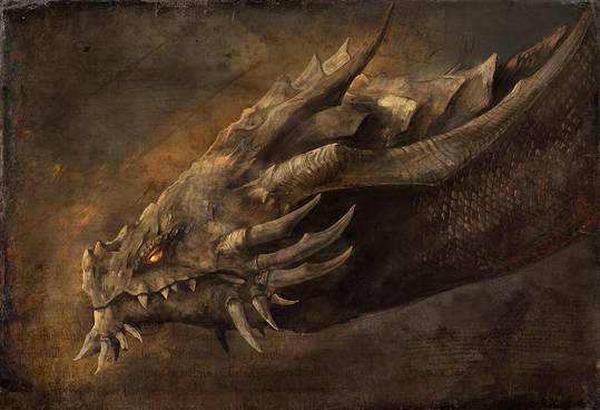 Dragon head Traditional look by BenJ