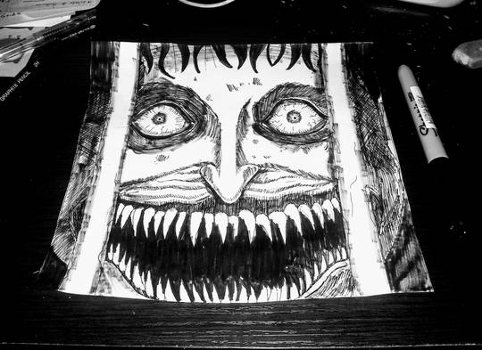 Drawing Based On Junji Ito