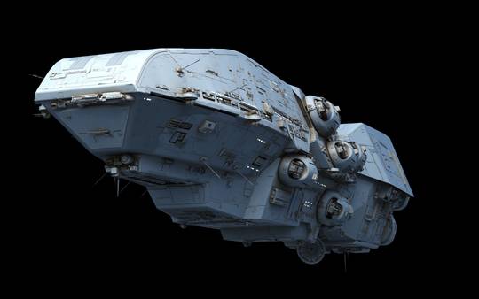 Dreadnought-class Star Frigate by Ansel Hsiao