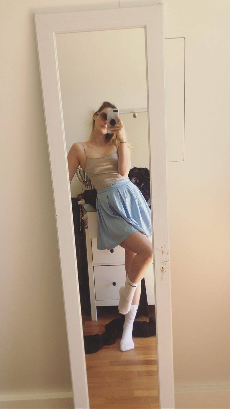 Dress and socks