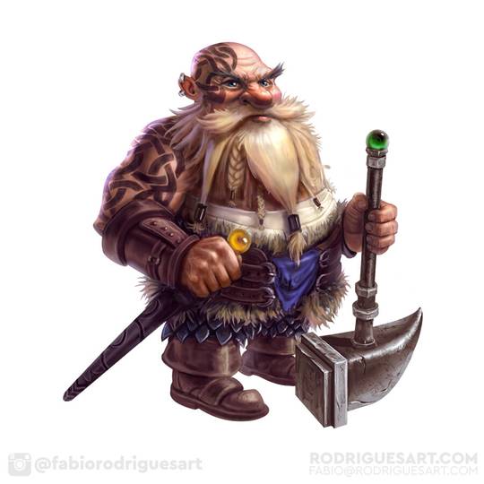 Dwarf by Fabio Rodrigues