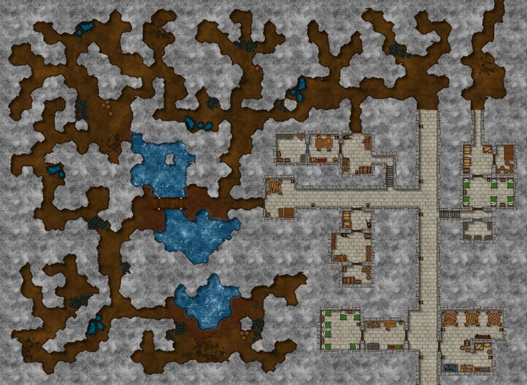 Dwarven Mine 48x35