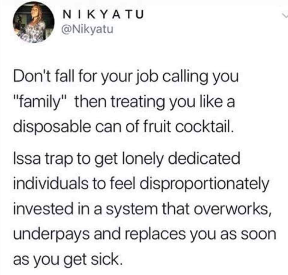 Dysfunctional relationships