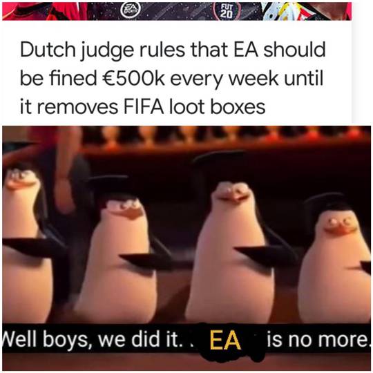EA is no more