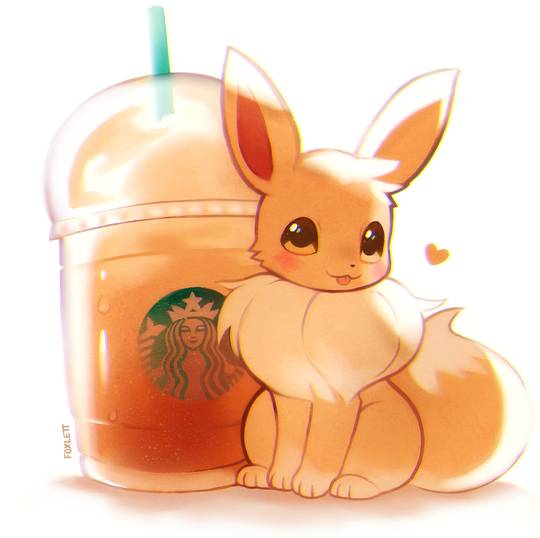 Eevee by Foxlett