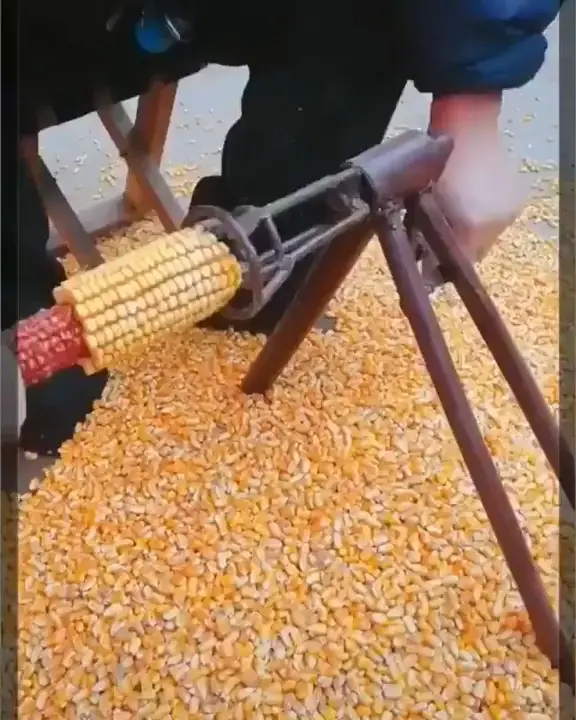 Efficient way to rip corn