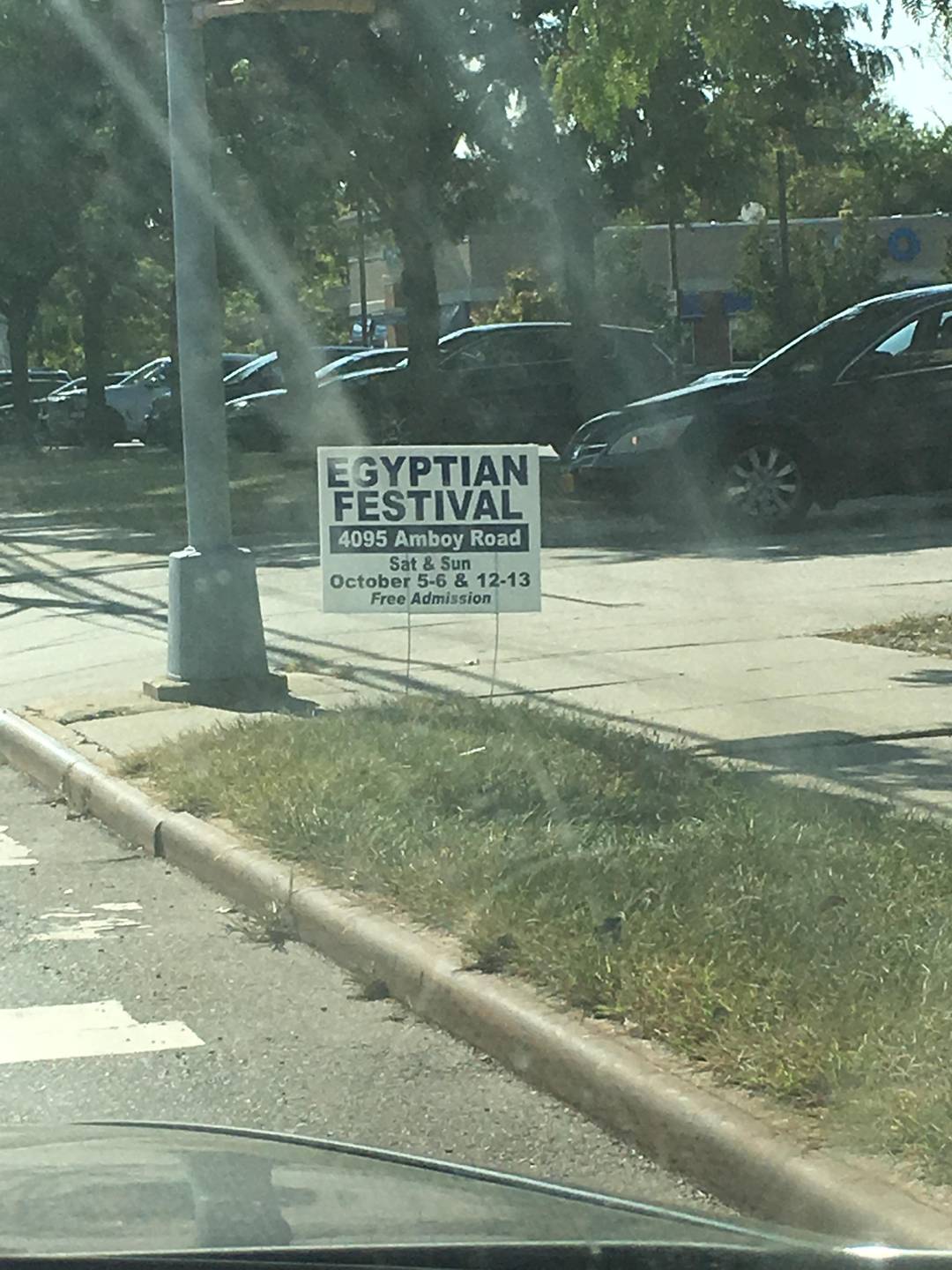 Egyptian festival on Staten Island!