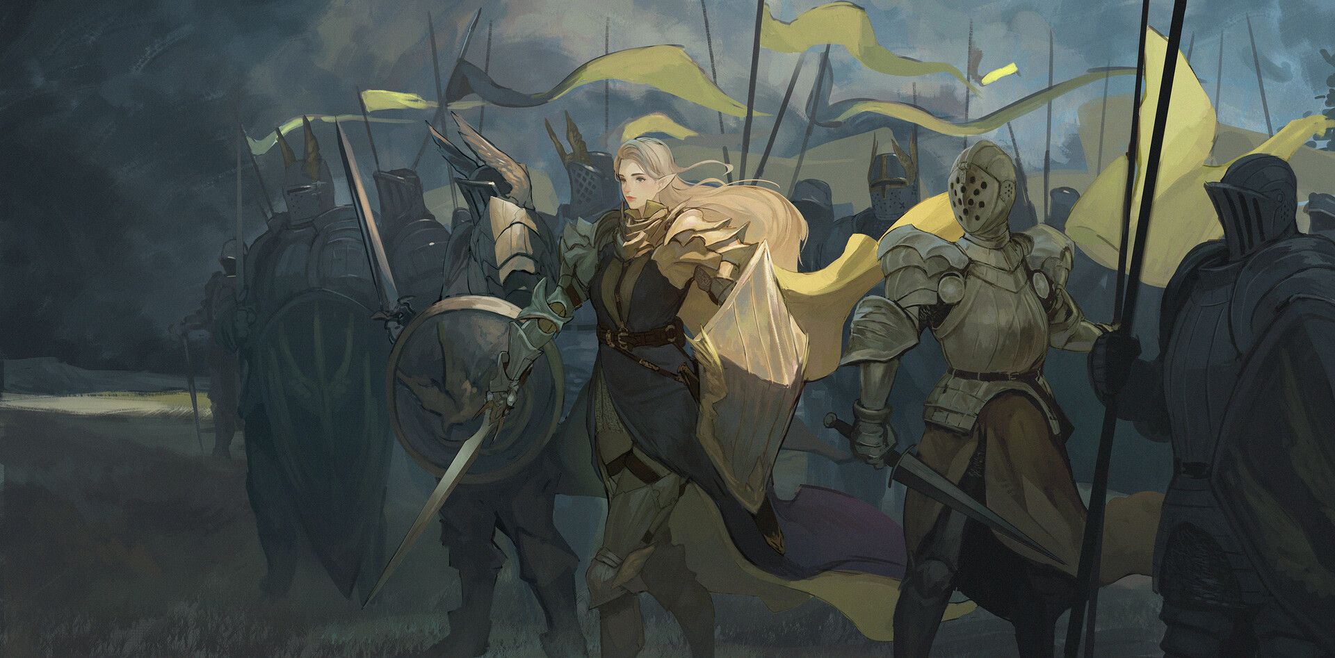 Elf Knight [by Sonech]