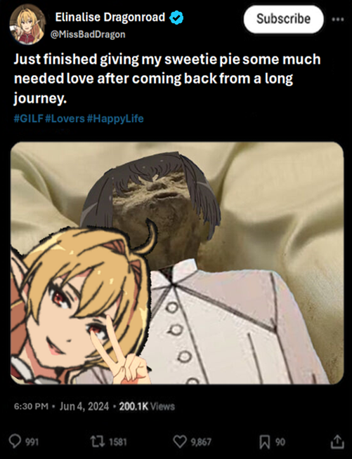 Elinalise When She Comes Back