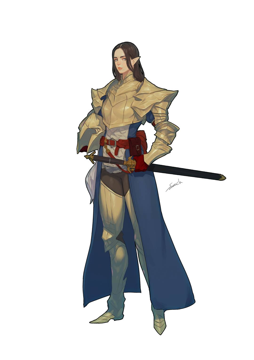 Elven Knight by Sone Tomoki