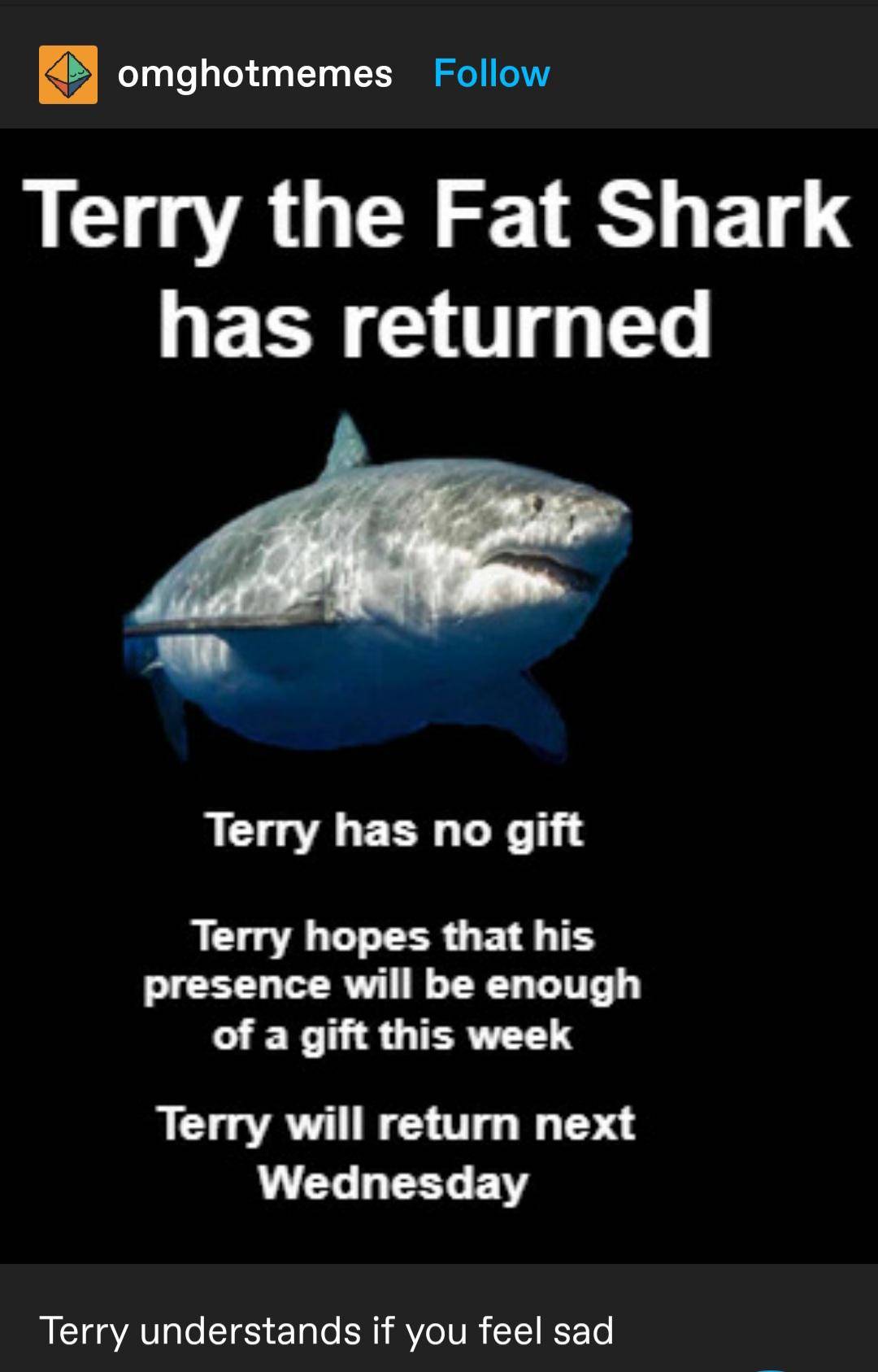 Enjoy his presence