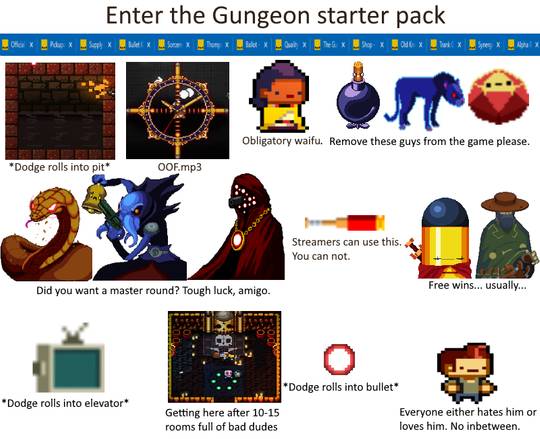 Enter the Gungeon starter pack