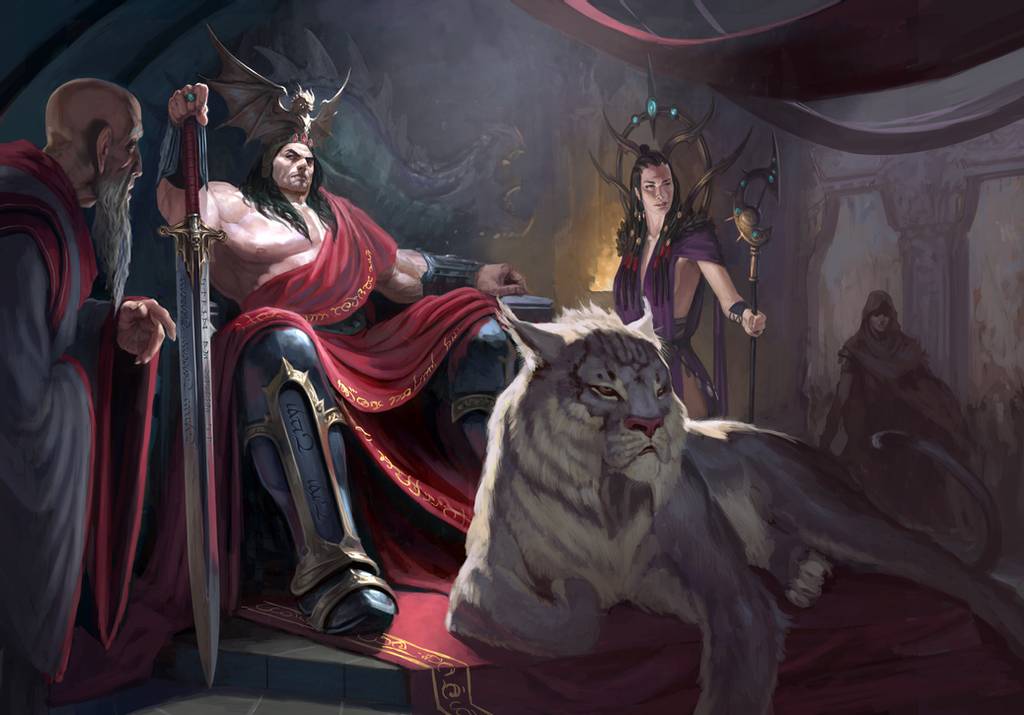Enthroned by Diego Gisbert Llorens