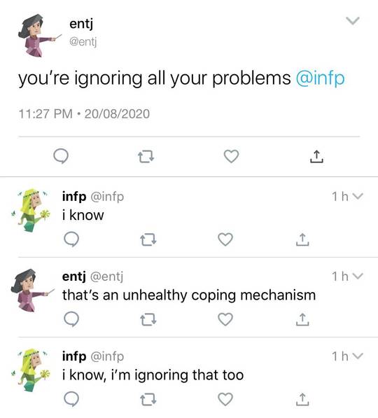 ENTJ + INFP meme