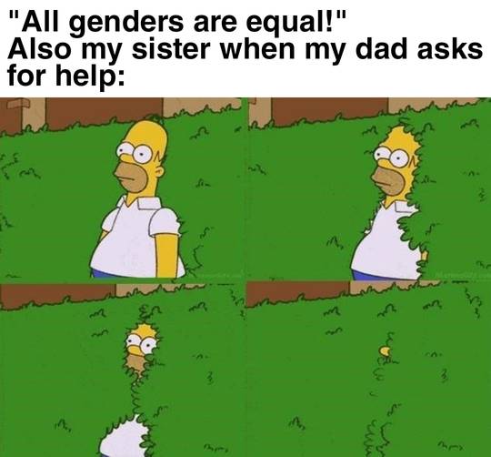 Equality is all I'm asking for