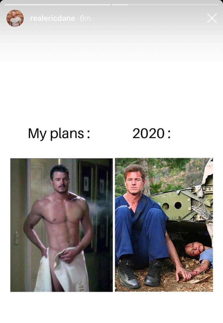 Eric Dane being savage on Instagram!