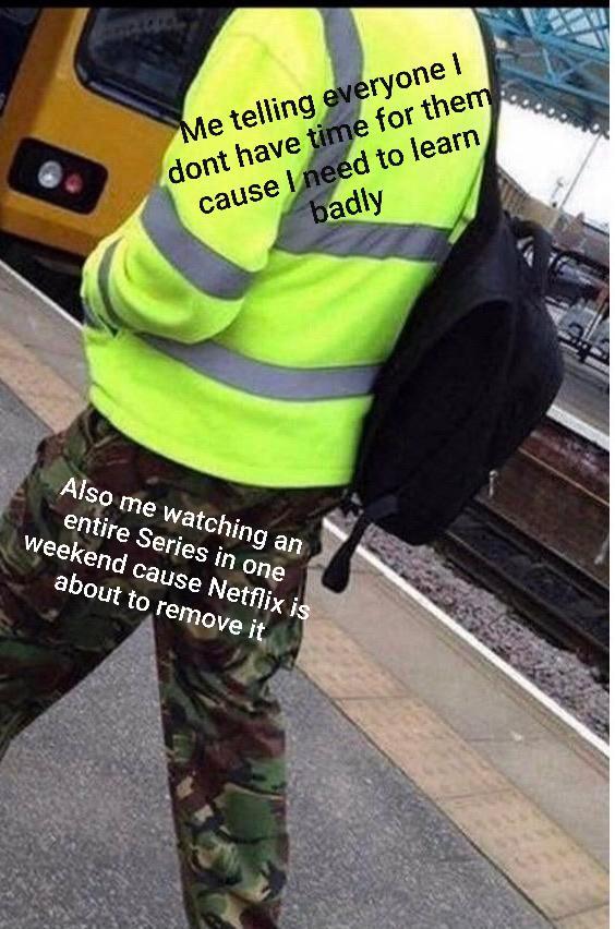 Exams coming up here