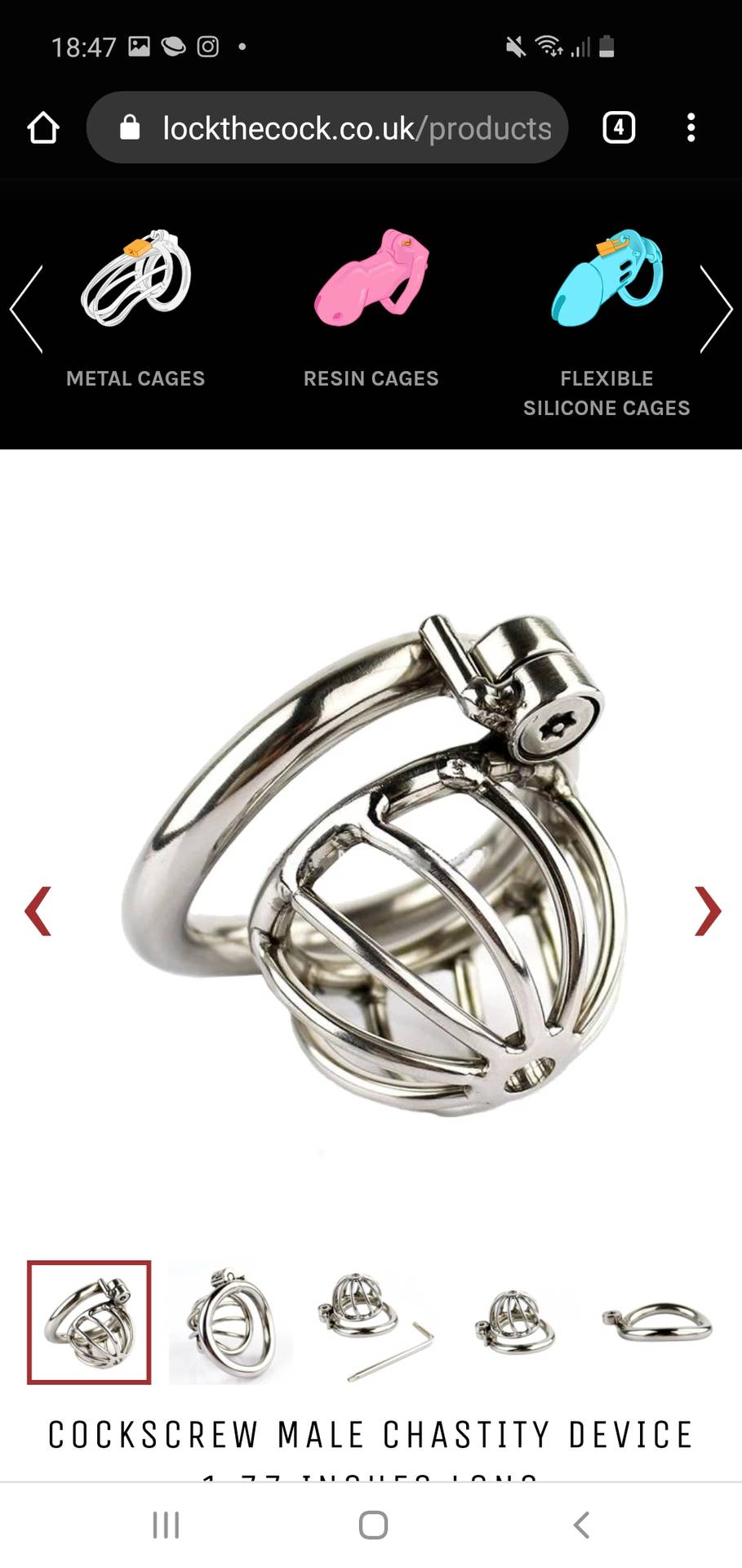 Locking myself up to start my sissy journey