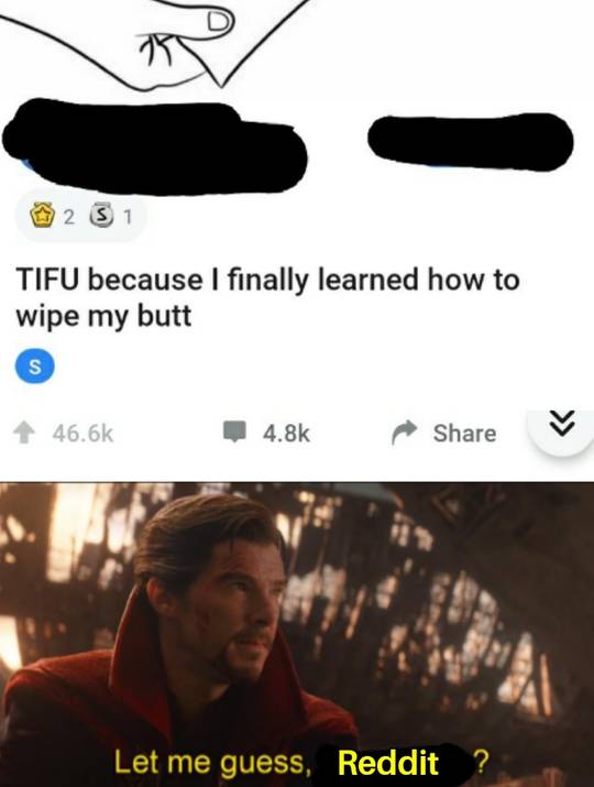 Exclusive reddit content!