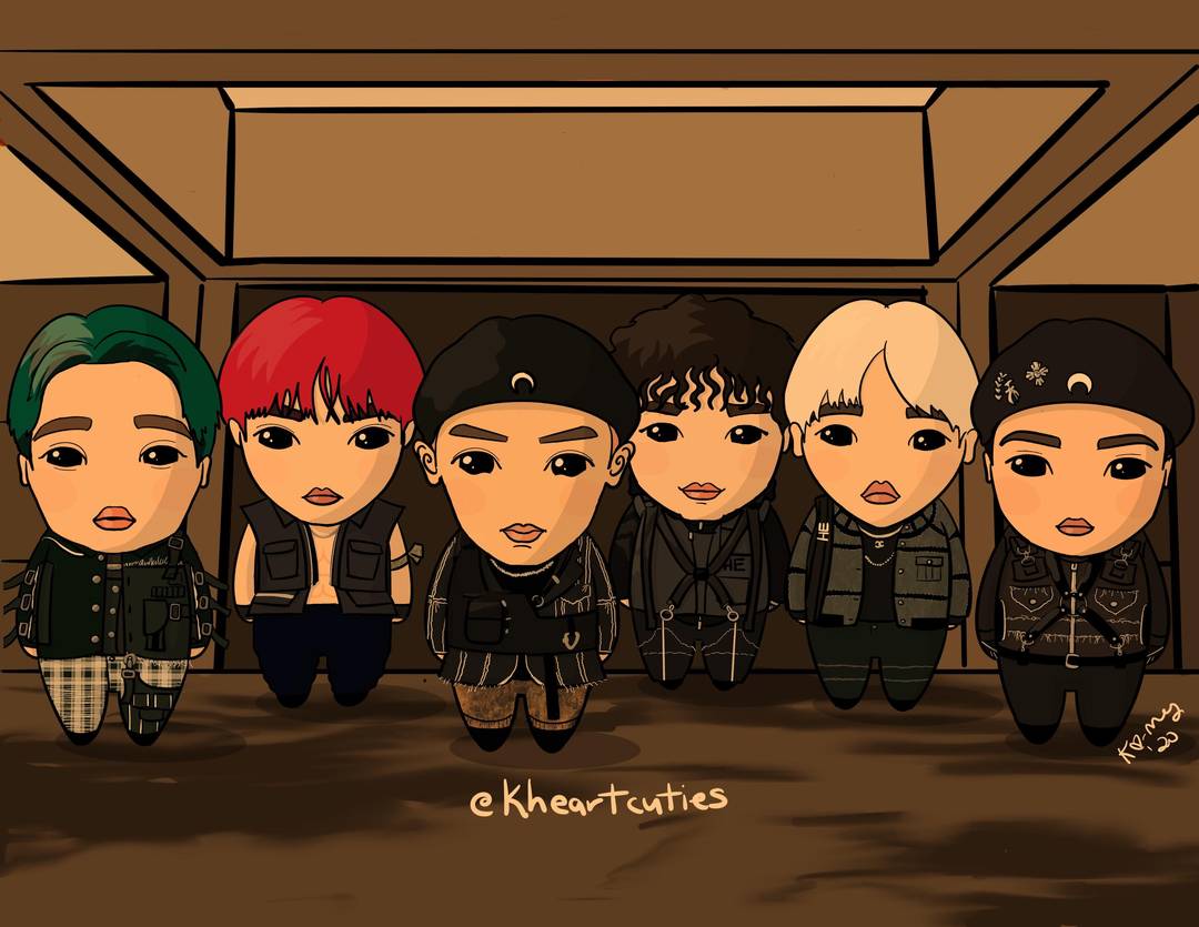 EXO Obsession fan art in my style (by me)