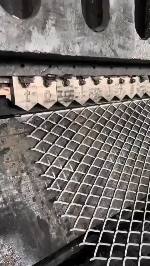 Expanded metal mesh