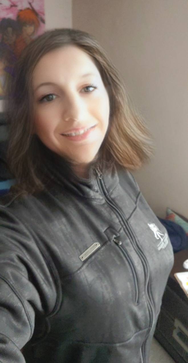 [F 34] getting ready to go outside