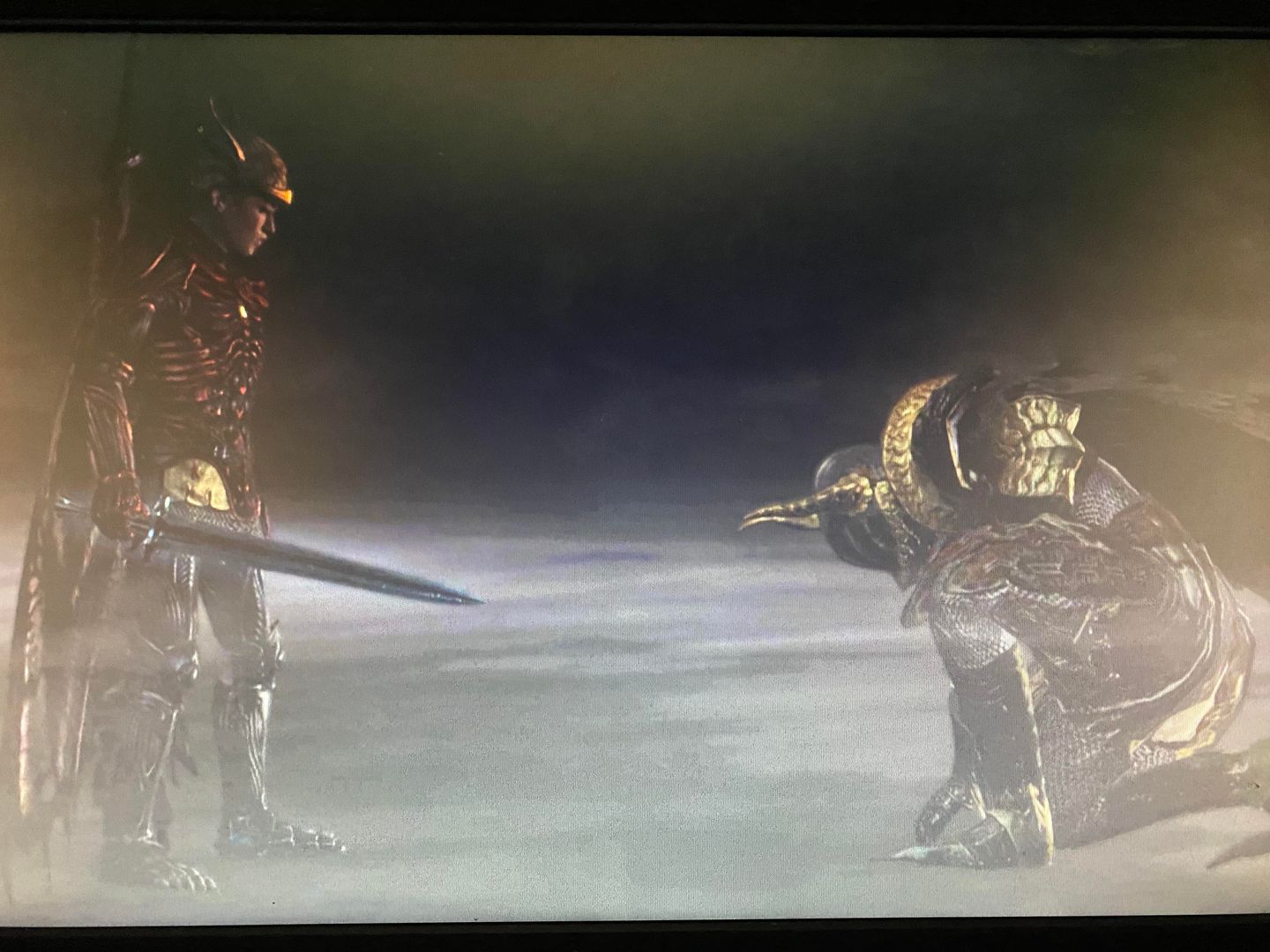 Face to face with your first playthrough character gives me chills.