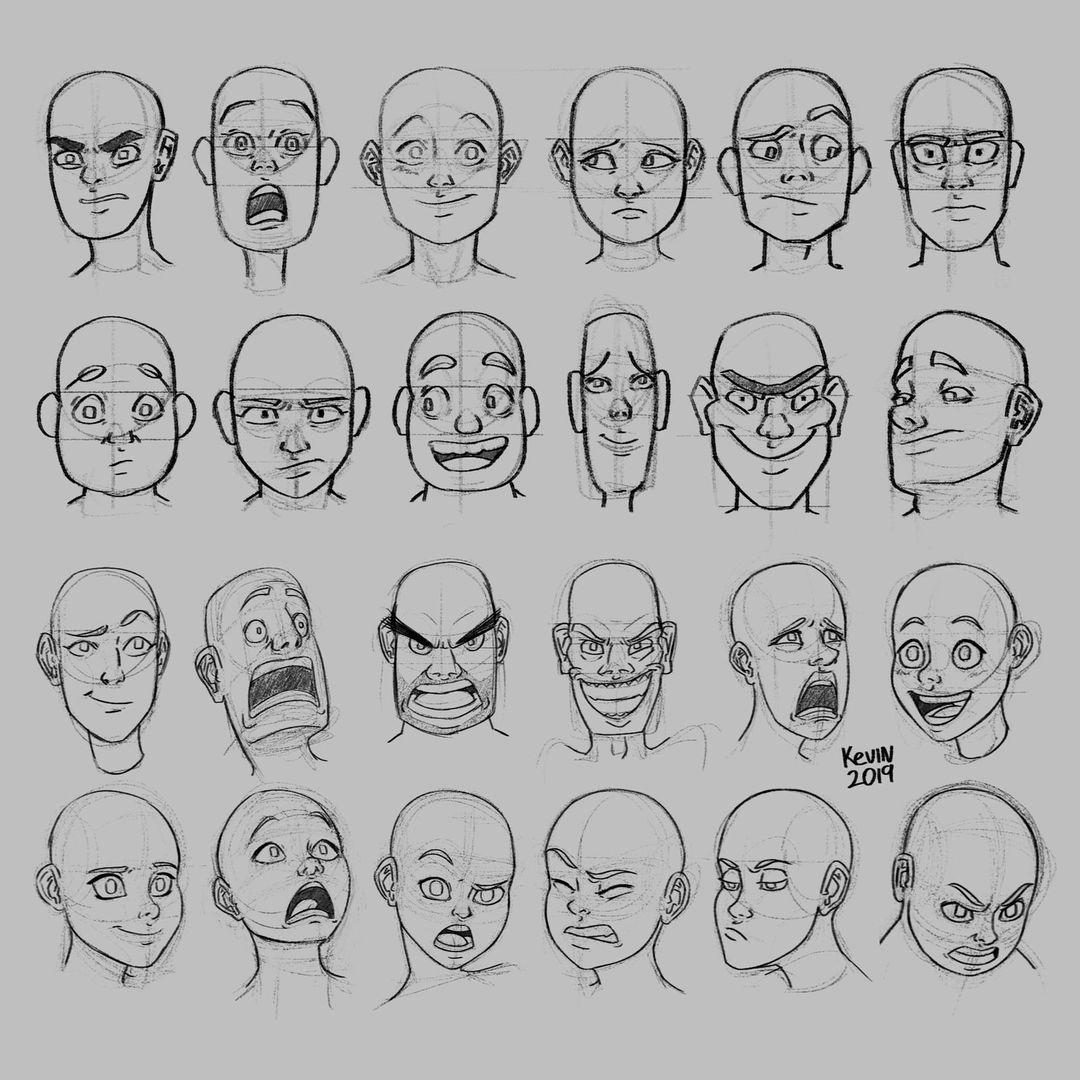 Facial expressions study