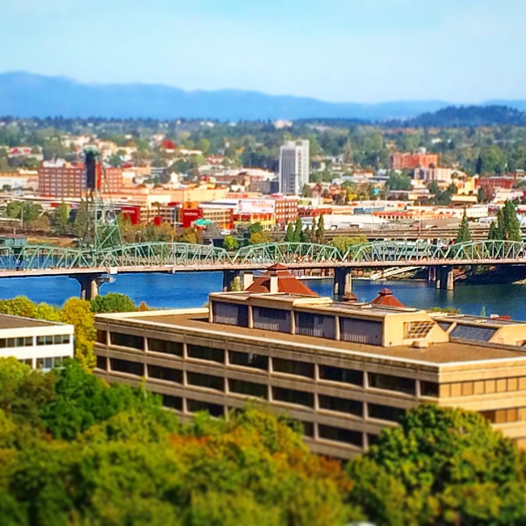 Fall day in Portland, Oregon