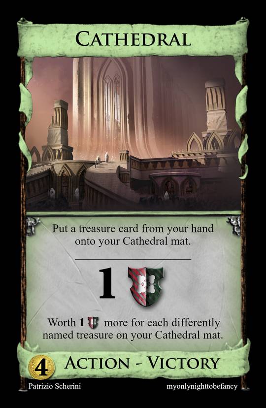 Fan Card - Cathedral