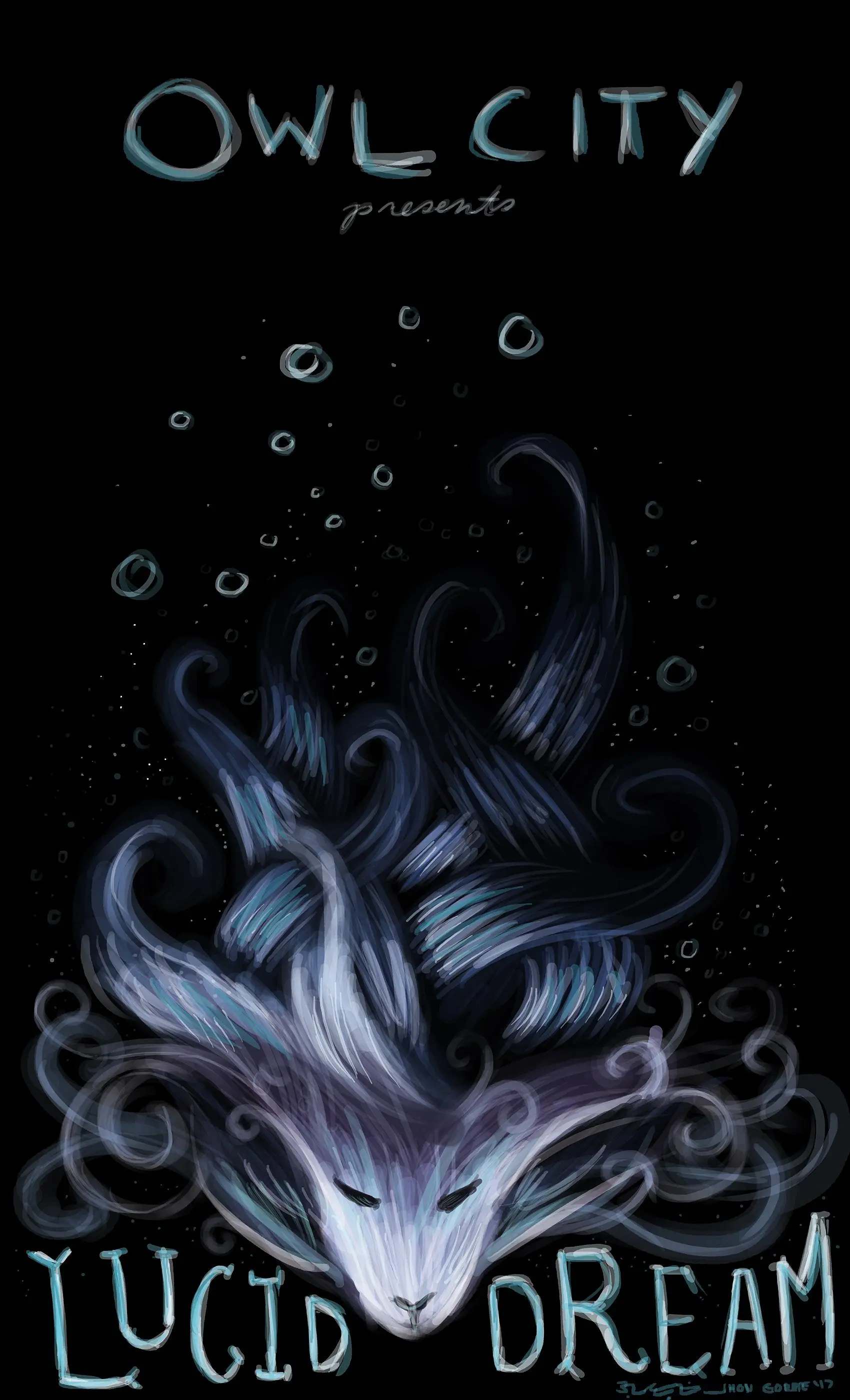 Fanart for Owl City's "Lucid Dream" | Scrolller
