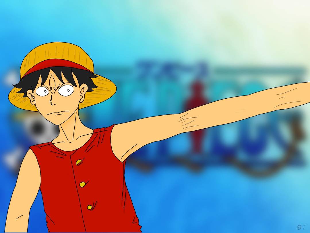 [Fanart] Just Luffy stretchin
